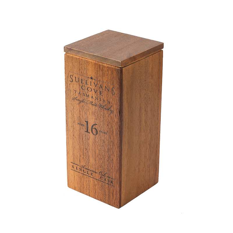 High quality square shape wooden storage box with  cover