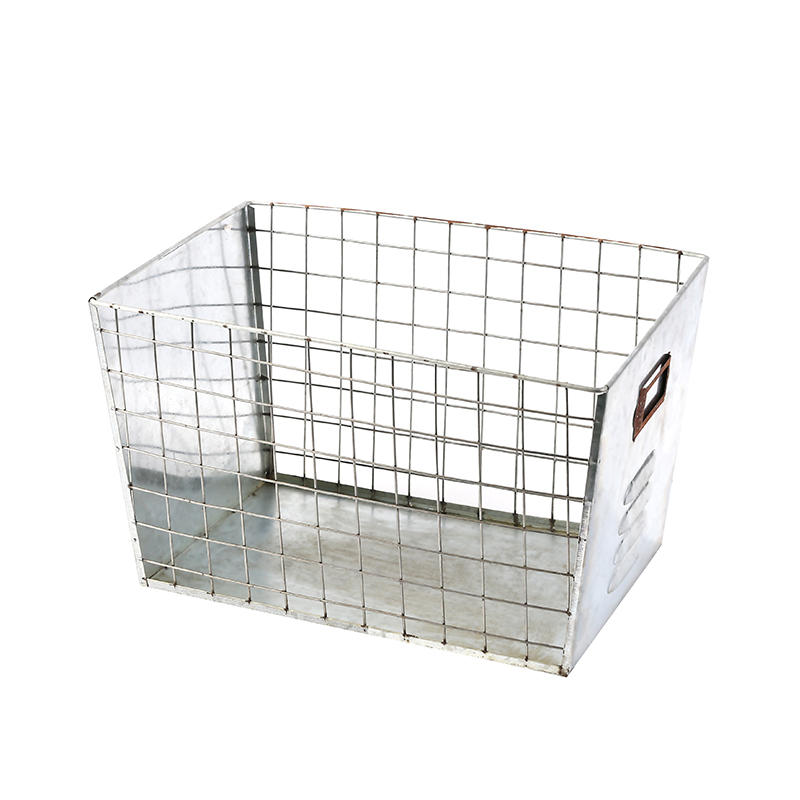 Durable square shape hanging metal wire storage basket  metal wire storage basket