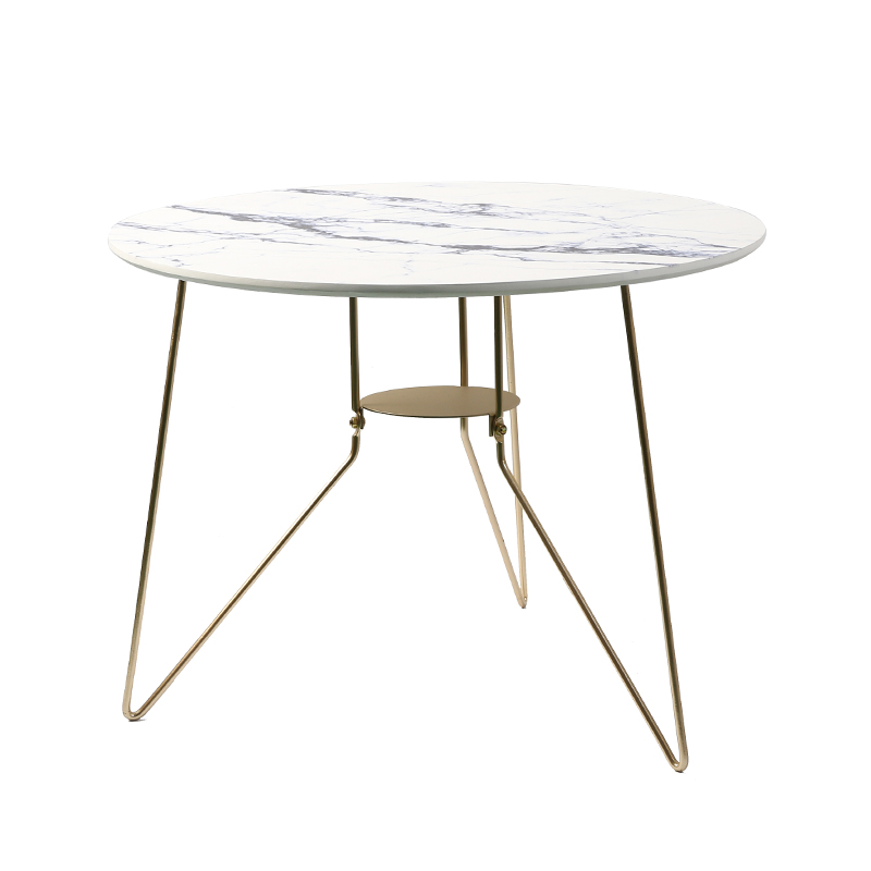 Modern home coffee table with marble vintage iron side table modern living room furniture ultra modern dinning room center table TXMC001-1