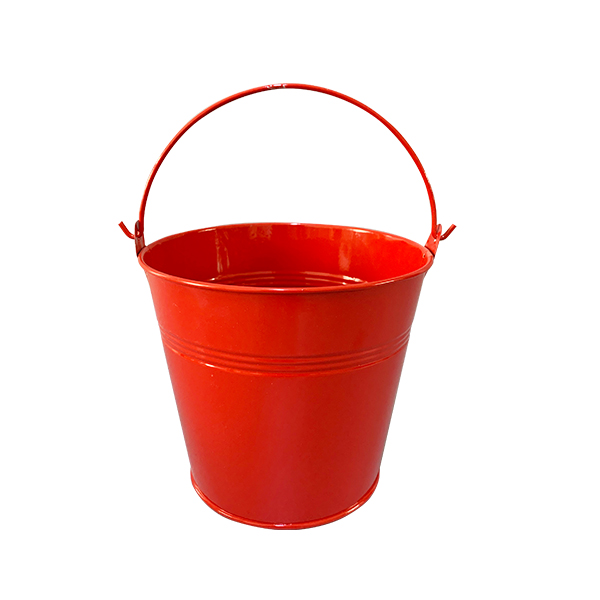 Wholesale Easter Gift Metal Pail mini Metal Bucket with Handle for decor home garden 
