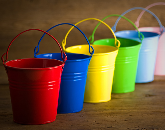 Iron buckets