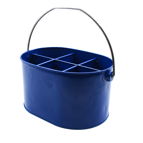Custom rectangle metal camping beer ice bucket with inner lattice